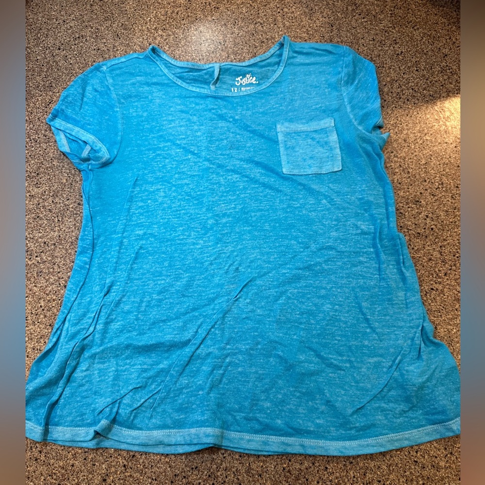 Justice Teal Tee